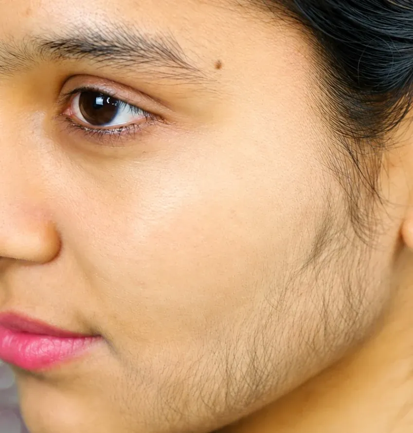 Before Laser Hair Removal